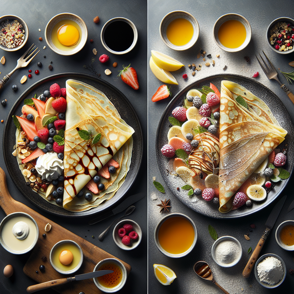 Savory And Sweet Crepes: French-Inspired Delights
